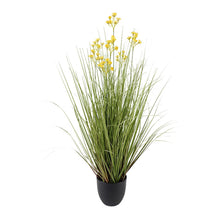 Load image into Gallery viewer, Potted Artificial Grassy Spring Wildflower 50x50x85cm

