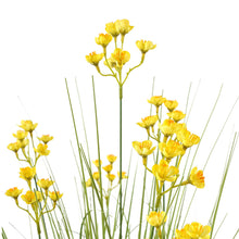 Load image into Gallery viewer, Potted Artificial Grassy Spring Wildflower 50x50x85cm
