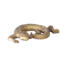 Load image into Gallery viewer, Curled Up Gecko Paperweight/ Décor 11x2x17cm
