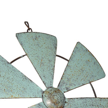 Load image into Gallery viewer, Hanging Welcome Windmill w/Bell + Dragonfies 31.5x6.5x88cm
