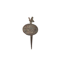 Load image into Gallery viewer, Welcome to the Garden Cast Iron Stake 20x1x32.5cm
