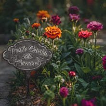 Load image into Gallery viewer, Fresh Flowers&#39; Cast Iron Stake 24x0.5x29cm
