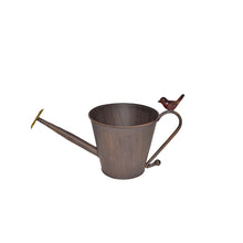 Load image into Gallery viewer, Watering Can Shape Potplanter w/yellow flower 34x16x19cm

