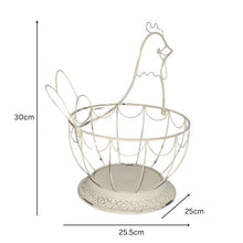 Load image into Gallery viewer, Chicken Shape Footed Bowl/Basket 30x25x25.5cm
