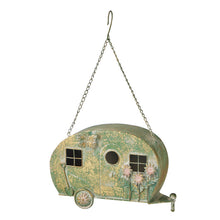 Load image into Gallery viewer, The Gypsy Hanging Caravan Birdhouse 37x10x25HCM
