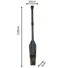 Load image into Gallery viewer, Handcrafted Decorative Paddle Wall Art 14x2x119cm
