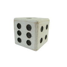 Load image into Gallery viewer, Whitewash Square Dice 10x10x10cm
