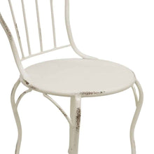 Load image into Gallery viewer, Distressed White Mini Chair Display / Pot Stand 22x22x39.5cm
