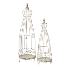 Load image into Gallery viewer, S/2 Bird Aviary L:28x28x104 S:25x25x76
