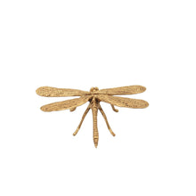 Load image into Gallery viewer, Dragonfly Sculpture Gold 11.5*9*3

