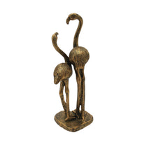 Load image into Gallery viewer, Standing Flamingos Sculpture Bronze 13*11.5*30
