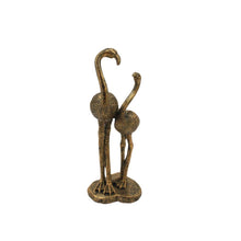 Load image into Gallery viewer, Standing Flamingos Sculpture Bronze 13*11.5*30
