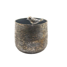 Load image into Gallery viewer, Metal Pot Planter with Bird14.5*14.5*16.5
