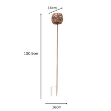 Load image into Gallery viewer, 100cm Outdoor Garden Stake Round Candleholder 16x16x100.5cm
