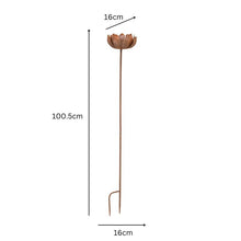 Load image into Gallery viewer, 85cm Outdoor Garden Stake Flower Candleholder 16x16x85cm
