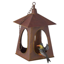 Load image into Gallery viewer, HANGING BIRDHOUSE W/ TOUCAN BIRD10.75x6.75x48.5
