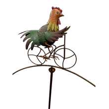 Load image into Gallery viewer, BALANCE ROOSTER ON STAKE 25x3x53
