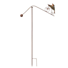 Load image into Gallery viewer, BALANCE BIRD ON BIKE STAKE 26.5x5.5x46.25
