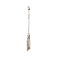 Load image into Gallery viewer, Handcrafted Whitewash Canoe Paddle 110x3x15cm
