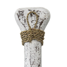 Load image into Gallery viewer, Handcrafted Whitewash Canoe Paddle 110x3x15cm
