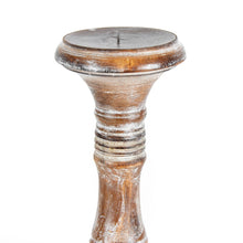 Load image into Gallery viewer, X-Tall Hand-Carved Embellished Pillar Candleholder 50cm

