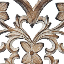 Load image into Gallery viewer, Hand-carved Heart Wallart 30.5x0.6cm
