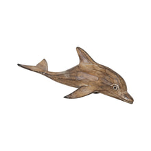 Load image into Gallery viewer, Hand-carved Dolphin Figurine 25x10x8cm
