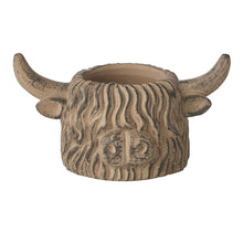 Load image into Gallery viewer, Hamish Hiland Cow Planter Small 17x11x9 cm
