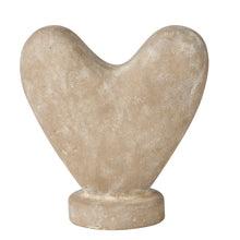 Load image into Gallery viewer, Stone Cold Heart Ornament Large 19x10x20 cm
