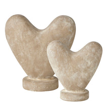 Load image into Gallery viewer, Stone Cold Heart Ornament Large 19x10x20 cm

