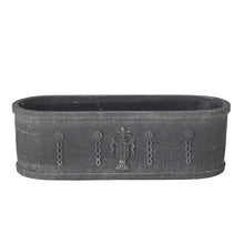 Load image into Gallery viewer, Noir Rectangular Planter Large 39.5x14.5x12.5 cm

