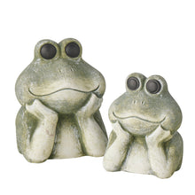 Load image into Gallery viewer, Claude-Croak the Frog Ornament Small 12x9x15.5 cm
