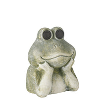 Load image into Gallery viewer, Claude-Croak the Frog Ornament Small 12x9x15.5 cm

