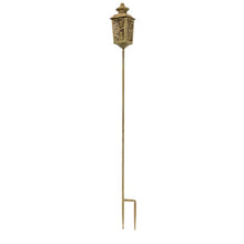 Load image into Gallery viewer, Vintage Style Garden Lantern Candle-Holder Stake 10.5x10.5x120cm
