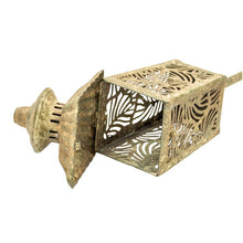 Load image into Gallery viewer, Vintage Style Garden Lantern Candle-Holder Stake 10.5x10.5x120cm

