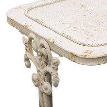 Load image into Gallery viewer, Distressed Finish French Provincial metal Console Table 110x35x78cm
