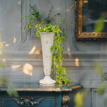 Load image into Gallery viewer, French Provincial Tall Footed Dry-Flower Vase 15x15x45cm
