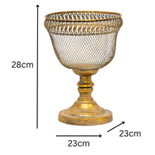 Load image into Gallery viewer, Lustre Footed Bowl 23x23x28cm
