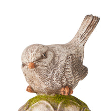 Load image into Gallery viewer, Elegant White Robin perch - 8x8x16.5 cm
