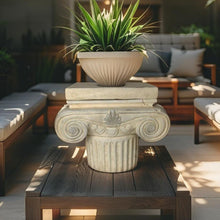 Load image into Gallery viewer, Elaborate Roman Pillar Planter/Stand w/Lid 40x31x32.5cm
