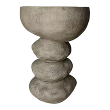Load image into Gallery viewer, Arty Stone Birdbath 27x25x50m
