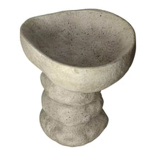 Load image into Gallery viewer, Arty Stone Birdbath 27x25x50m
