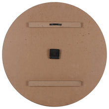 Load image into Gallery viewer, 60cm Emporium Slatted Aged Wall Clock 60x4cm
