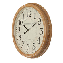 Load image into Gallery viewer, 60cm Sorrento Glass-Front Clock 60x6.3cm
