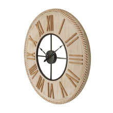 Load image into Gallery viewer, 60cm Hampton Style Clock w Roman Numerals 60x3cm
