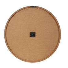 Load image into Gallery viewer, 60cm Woodgrain Clock w White Roman Numerals 60x3cm
