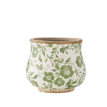 Load image into Gallery viewer, Green Leaf Potplanter 16x16x13.5cm

