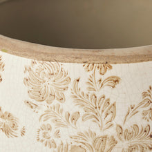 Load image into Gallery viewer, French Country Med Pot Planter 18.5x18.5x17cm
