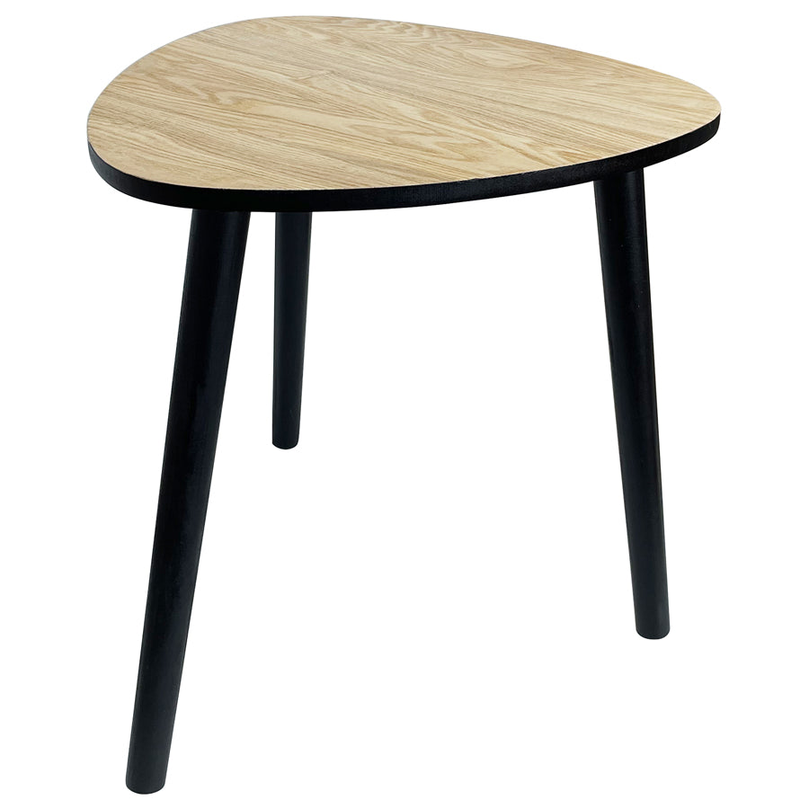 Contemporary Abstract 3-Legged Side Table 40x40x40cm