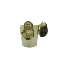 Load image into Gallery viewer, Set/3 Asst Hedgehogs w/ Snail &amp; Ladybug Pot Hangers
